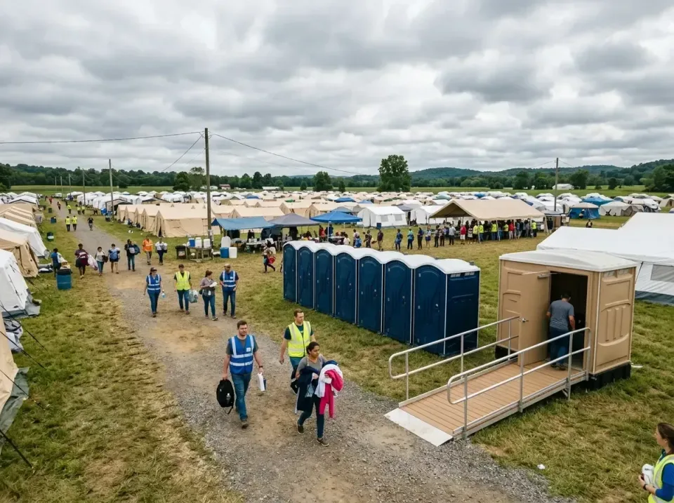 disaster-relief-camp-restrooms-010 — frequently asked questions, Dumpster & Portable Bathrooms Rental in Black Forest, CO